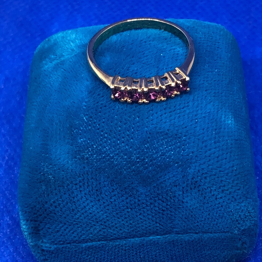 🔮🔮🔮Purple stone ring - Picture 4 of 7